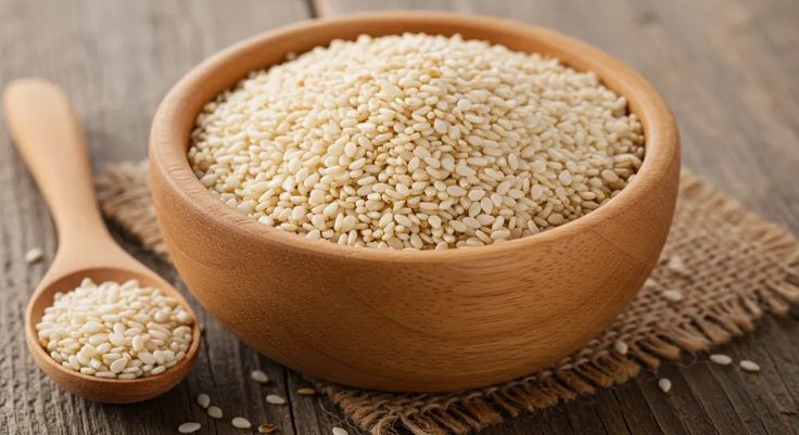Sesame Seeds White Dehulled - Image 2