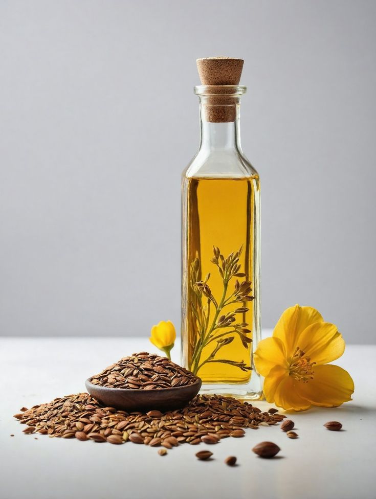 Flaxseed Oil (glass bottle) - Image 2