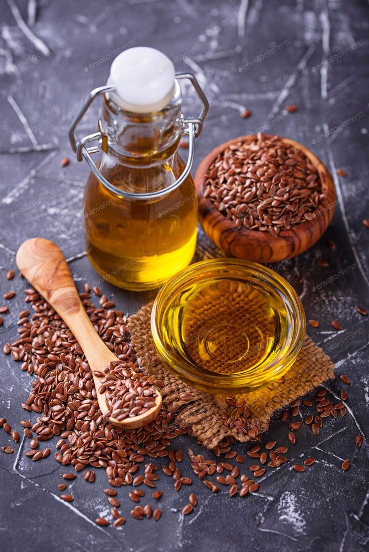 Flaxseed Oil (glass bottle)